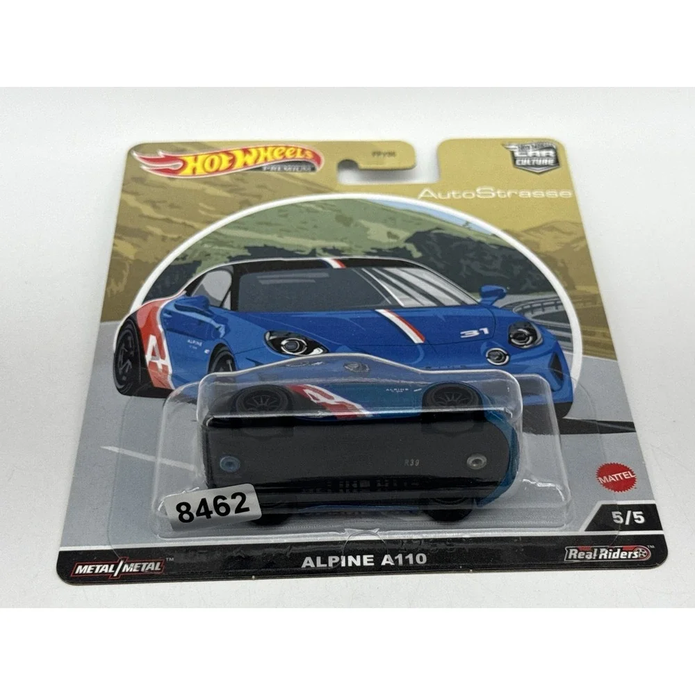 Hot Wheels Premium Alpine A110 Die Cast Toy Car Blue Metal 1:64 Scale Culture